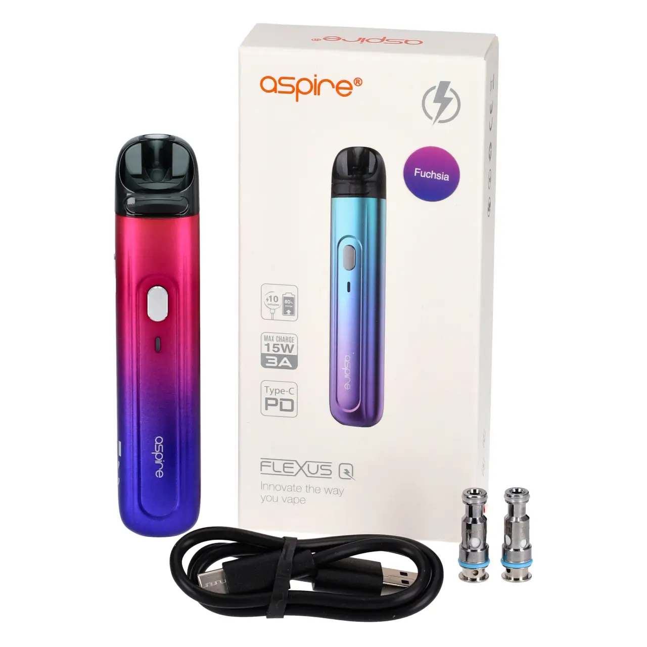 Aspire Flexus Q E-Zigaretten-Set Fuchsia