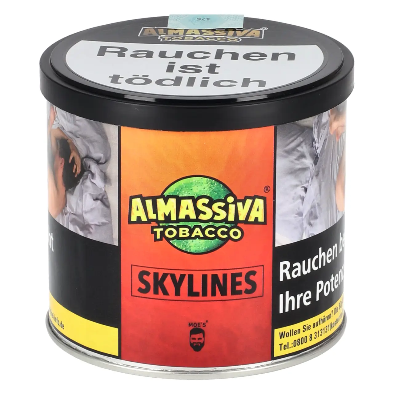 Almassiva Skylines Shisha Tabak 200g Dose
