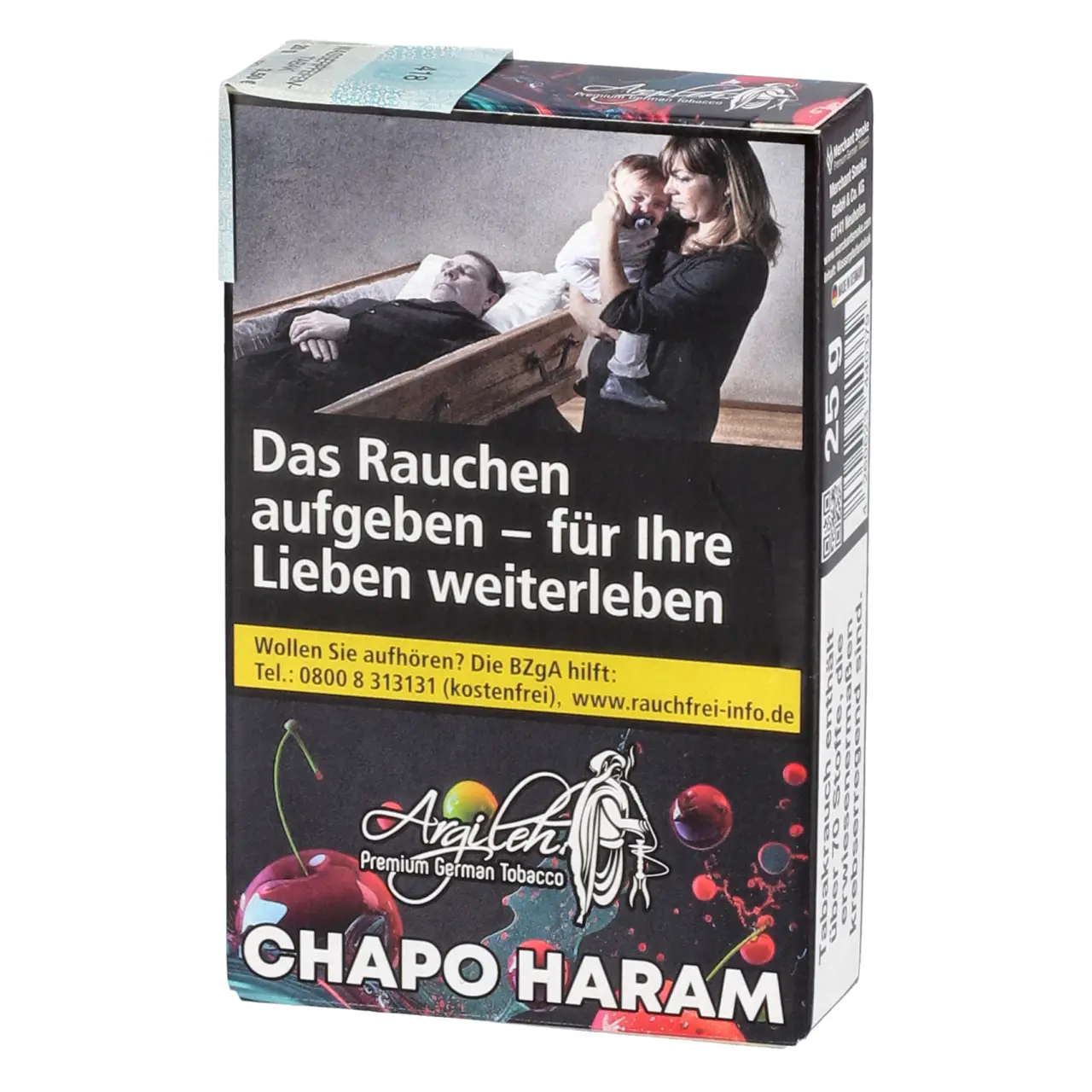 Argileh Shisha Tabak Chapo Haram - Kirsche Ice - 20g